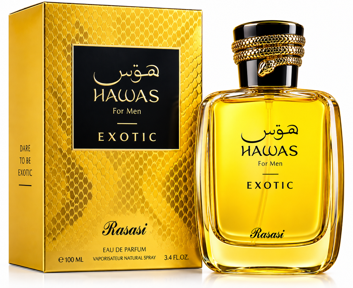 Rasasi Hawas Exotic Eau de Parfum Spray for Men 100 mL / 3.4 oz
